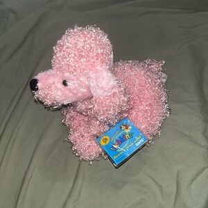 Ganz Pink Plush Poodle